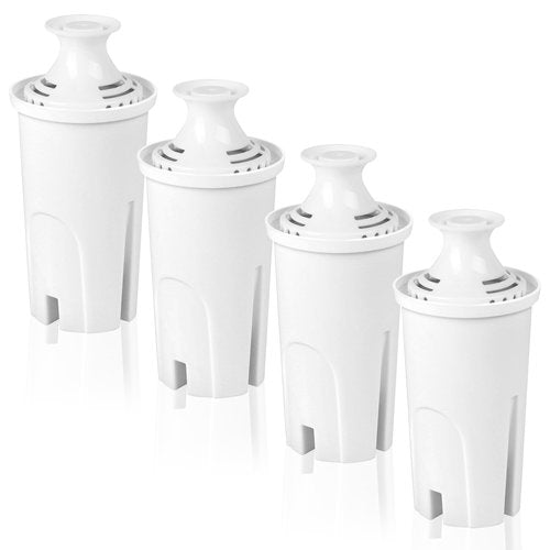Filter Replacement for Brita Water Pitcher, Water Filters for Britta OB03, 0B03, Classic 35557, Mavea 107007, NSF Certified Beita Water Filter Replacement 4 Pack