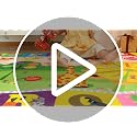 Educational Kids Play Rug 4x6, Alphabet & Animal Learning Play Mat