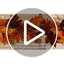 Ghrdopy Style1 9Ft Fall Garland with 42 Lights & Timer - Autumn Decor
