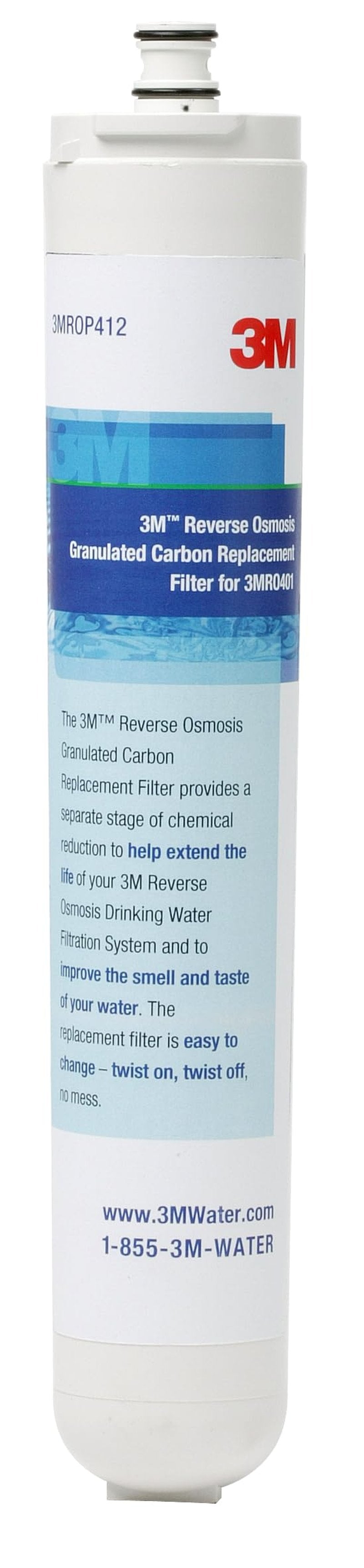3M 89526 Model 3MROP412 Undersink Reverse Osmosis Replacement Filter Cartridge