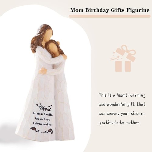 Kohehe Handmade Figurine Gift for Mom - 5.5" Meaningful Birthday & Mother's Day Present