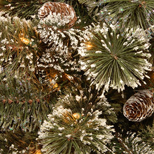 National Tree Company 32in Pre-Lit Snowflake Christmas Wreath