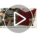 RABUSOFA Christmas Plaid Pillow Covers 18x18, 2 Pack – Green 18" x 18"
