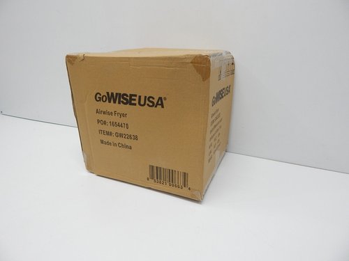 GoWISE USA 3.7-Quart Programmable Air Fryer with 8 Cook Presets, GW22638 - Black