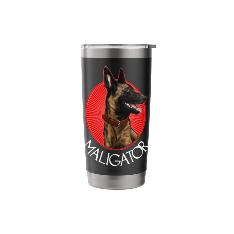 Maligator Belgian Malinois Lover Stainless Steel Insulated Tumbler