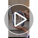 Portable Neck Fan Bladeless Rechargeable Personal Cooling Fan 5 Speeds