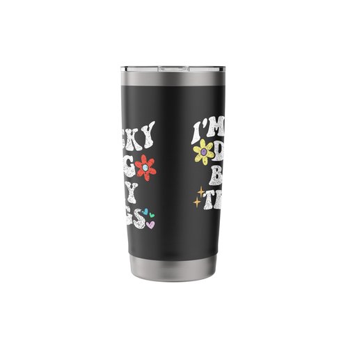 Retro Groovy Im BECKY Doing BECKY Things Funny Mother's Day Stainless Steel Insulated Tumbler
