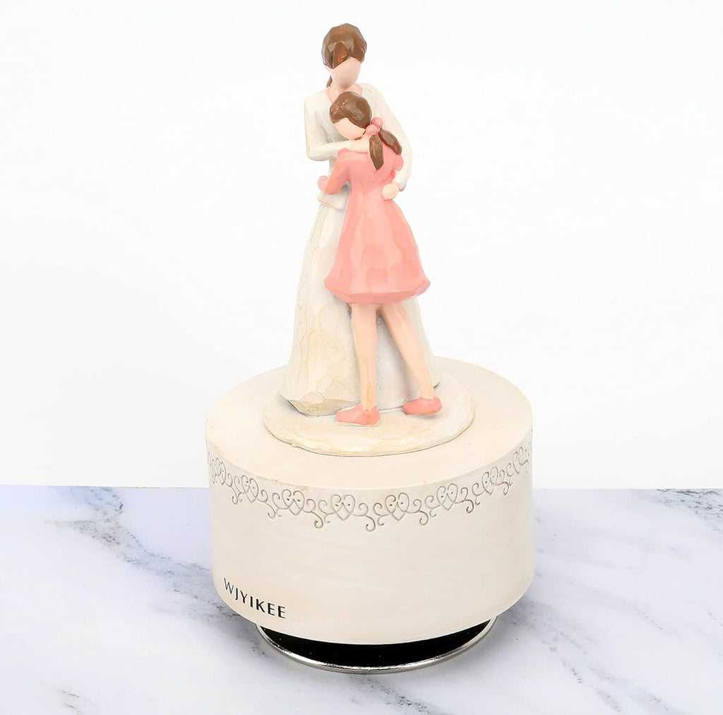 Skiennix Music Box - Charming Sculpted Figure Gift for Mom | Perfect for Mother's Day, Birthdays & Thanksgiving