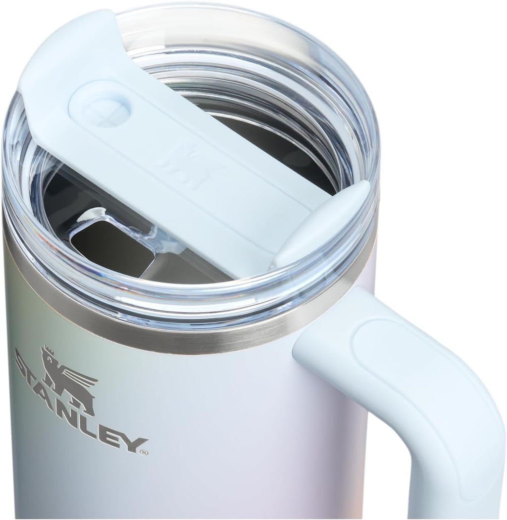 STANLEY 30 oz Quencher H2.0 FlowState™ Tumbler - Sunrise Spiral Design for Ultimate Hydration