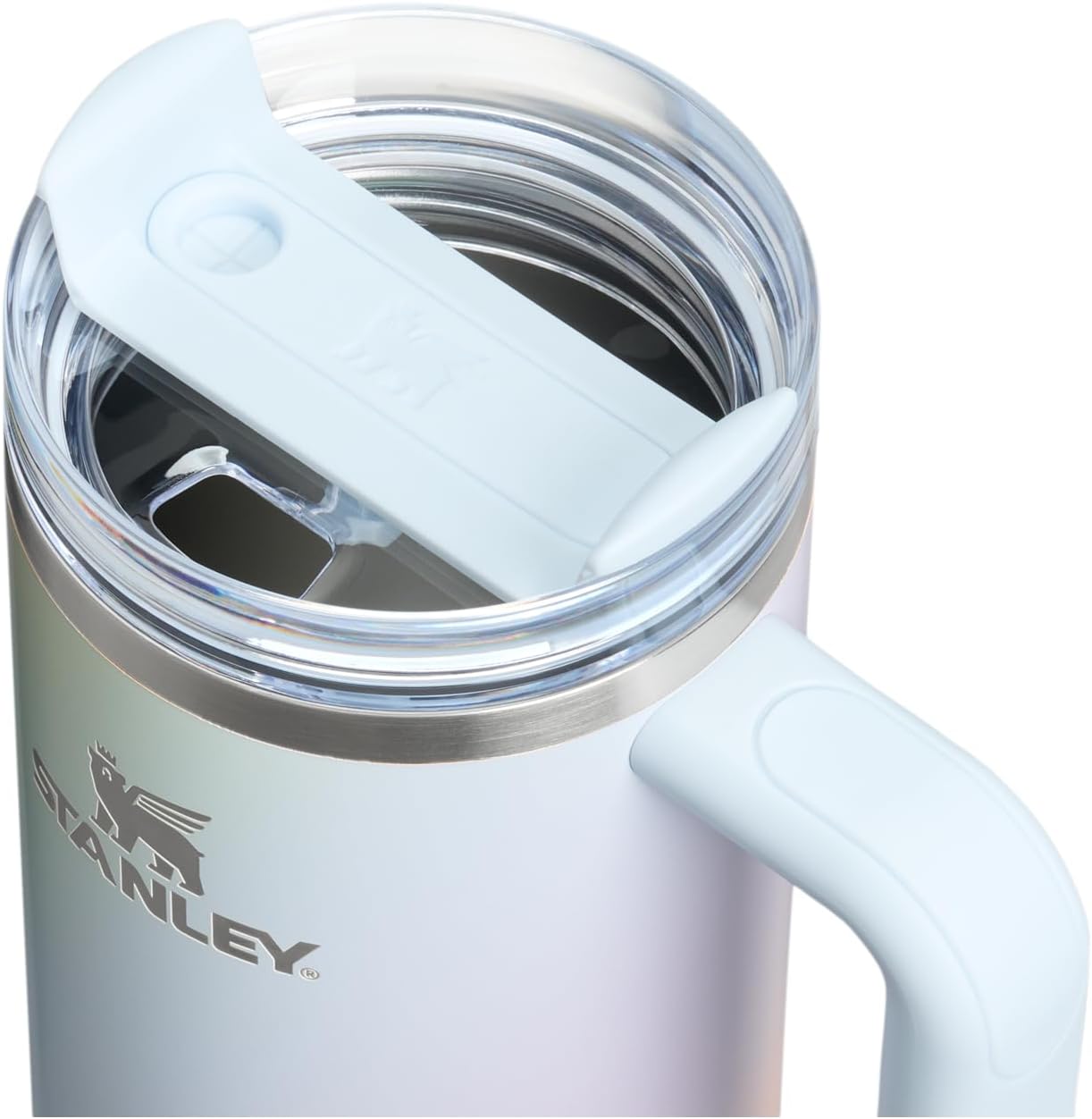 STANLEY 30 oz Quencher H2.0 FlowState™ Tumbler - Sunrise Spiral Design for Ultimate Hydration