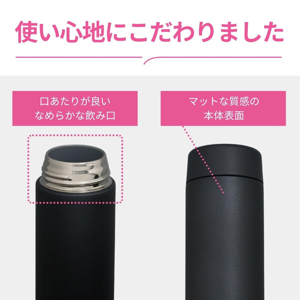 Zojirushi Su-AA48-CP Stainless Steel Mug, Water Bottle, 16.2 fl oz (480 ml), Screw Type, Dishwasher Safe, Seamless Stopper, Only 2 Cleaning Points, Sunset Beige