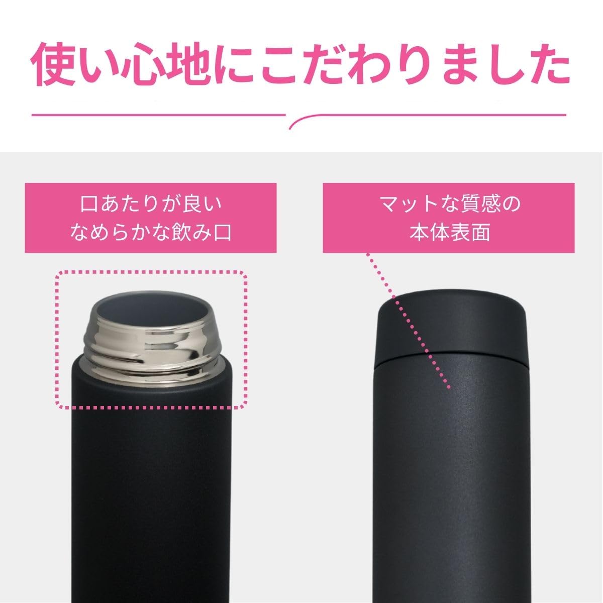 Zojirushi Su-AA48-CP Stainless Steel Mug, Water Bottle, 16.2 fl oz (480 ml), Screw Type, Dishwasher Safe, Seamless Stopper, Only 2 Cleaning Points, Sunset Beige