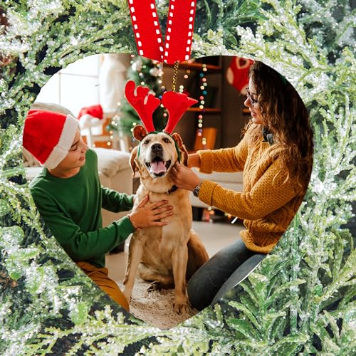 Custom Heart-Shaped Ceramic Ornament, Personalized Photo Hanging Gift