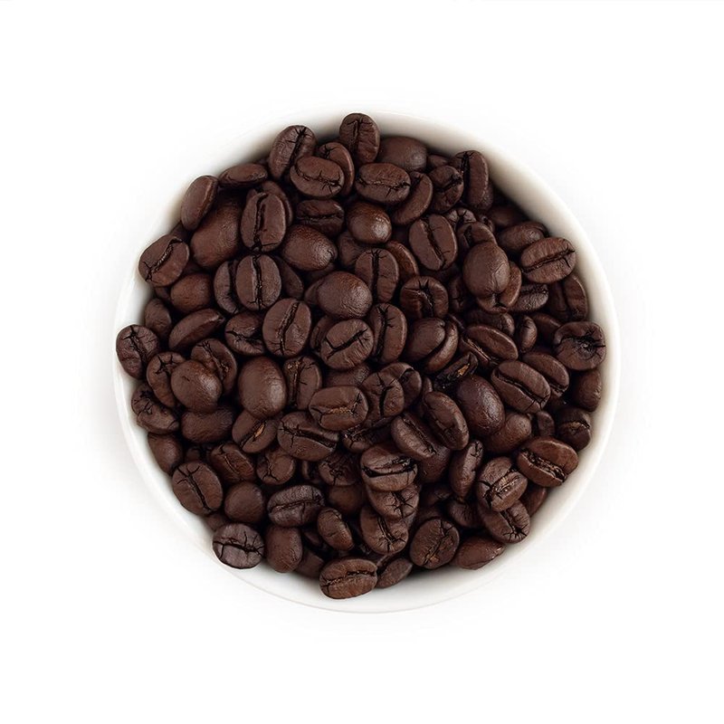 Fresh Roasted Coffee, Dark Brazil, 5 lb (80 oz), Med-Dark Roast, Whole Bean, Kosher