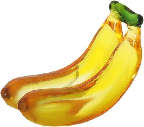 Lindagary Fruit Sculpture - Modern Miniature Banana Figurine | Artificial Fruit Ornament for Home Decor