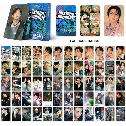 55-Piece K-Pop Photo Card Set - Music Album Collectible Lomo Cards