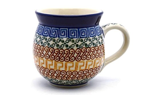 Polish Pottery Mug - 15 oz. Bubble - Autumn