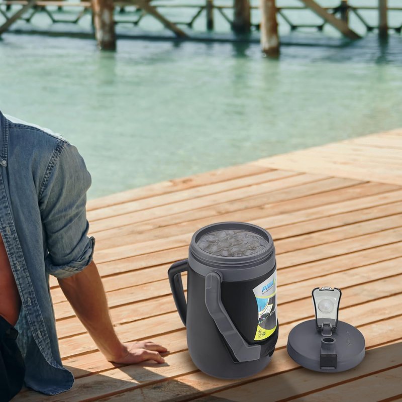 Reusable Leakproof 85oz Portable Water Jug - Ideal for Camping, Picnics, Hiking