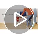Amazon Basics Foldable Portable Clothes Drying Rack, White