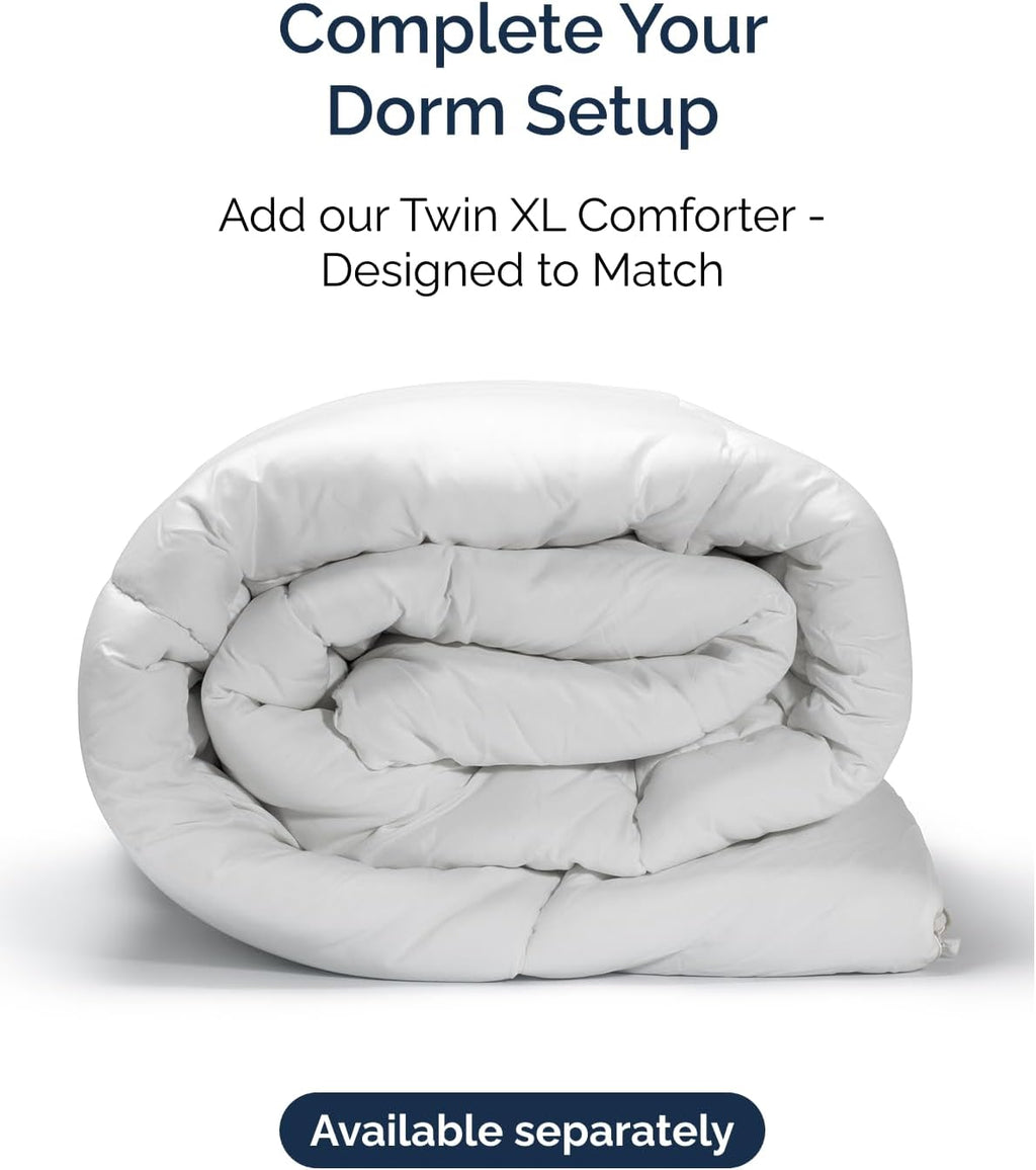 Skiennix Twin XL Sheet Set - Comfy Cooling Bed Sheets with Deep Pockets - Luxury Grey Bedding for All Ages