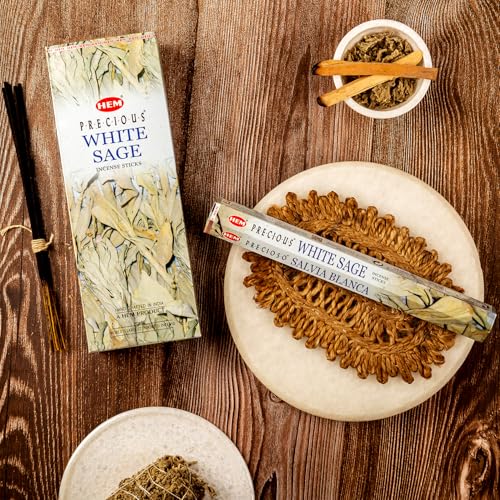 White Sage Incense Sticks 100 Count - Natural Aromatherapy for Meditation
