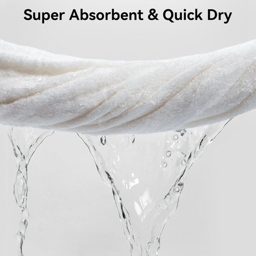 BubblePanda Hooded Baby Towels - Super Soft Bamboo Bath Towels for Newborns | 30x30 Inch, Ideal for Boys & Girls