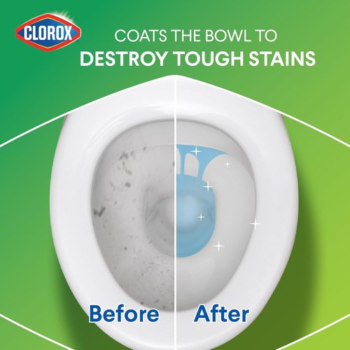 Clorox Toilet Bowl Cleaner - Fresh Scent | 24 Fl Oz for Powerful Cleaning Action