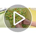 Peryiter 2 Pcs Christmas Sofa Cover Set Lime Green & Red Dots - Stretchable Milk Silk Slipcovers for Couch & Loveseat, Holiday Home Decor