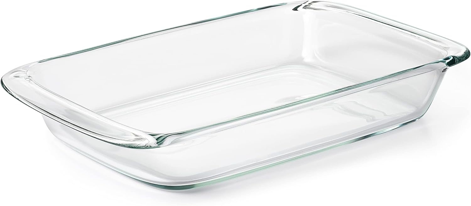 OXO Good Grips 3 Qt Glass Baking Dish - Durable, Oven Safe, Perfect for Casseroles & More