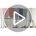 8-Piece Colorful Boho Window Curtain Set, 36 x 24 Inch Durable Drapes