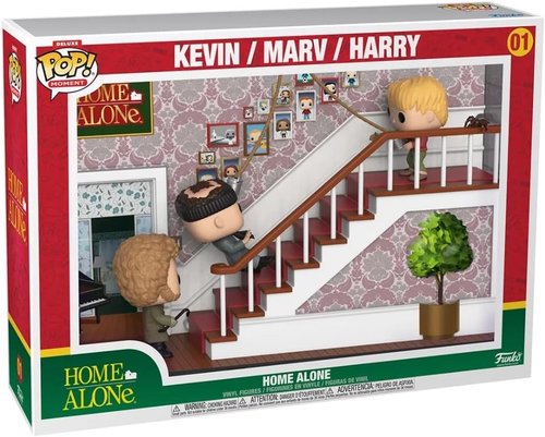 Funko Pop Moment Deluxe #01 - Home Alone Exclusive Collectible Figure | Perfect Gift for Fans