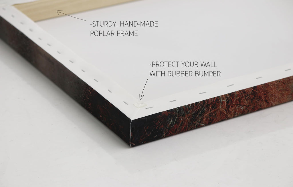 Inspirational Fall Decor Canvas for living room, office, or kitchen difficult roads often lead to beautiful destinations