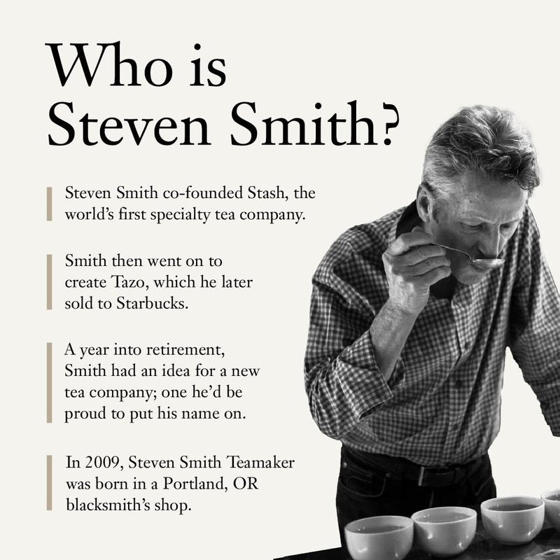 Steven Smith Teamaker Peppermint Leaves No. 45, Herbal Tea, Caffeine-Free, Sugar-Free, Sustainably Grown, Tea Bags, 15 Sachets, 0.78oz each