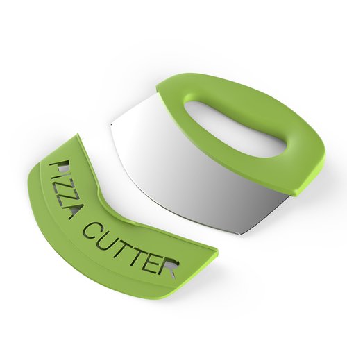 Aluminum Metal Pizza Peel, Pizza Peel 12 inch with Foldable Wood Handle, Pizza Spatula, Pizza Spatula for Oven, with Pizza Cutter, Pizza oven accessories