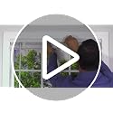 Cordless Room Darkening Mini Blinds, 29x64 in, Pearl White