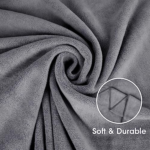 JML Microfiber Bath Towels 2-Pack (30" x 60") - Oversized Quick Dry