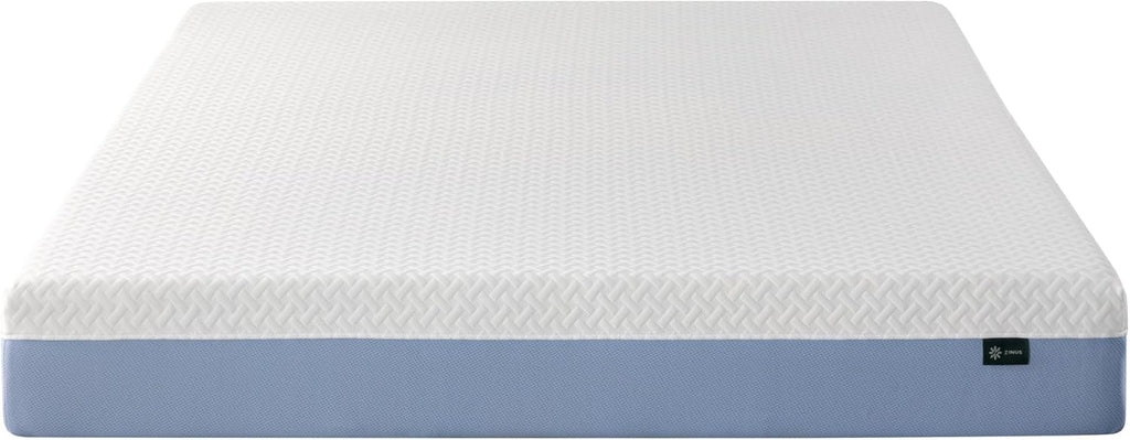 Zinus 8 Inch Queen Memory Foam Mattress - Cooling Comfort, Fiberglass Free, Medium Feel, Safe Materials