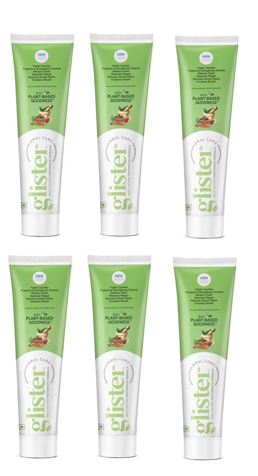 Small Gliister Green Pack of 6