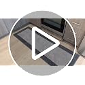 Non-Slip Kitchen Rug 24" x 36" - Washable Absorbent Floor Mat