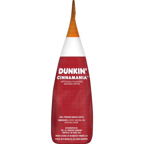 Dunkin' Cinnamania Flavored Ground Coffee, 11 Ounces (Pack of 6)
