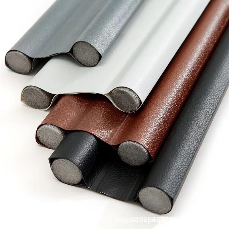 Under Door Draft Stopper & Door Sweep, 38-Inch Cut-to-Size Gap Blocker