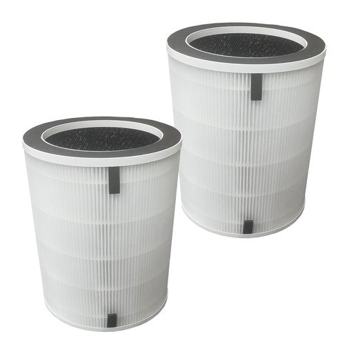 Slirceods CAC-J1510FW Filter Replacement Compatible with Sans/Afloia Max/Mage/Mage Pro/PARENT/Compass Home Smart/Taylor Swoden/Cuckoo/Rosewill RHAP-20001,RHAP-20002 Air Purifiers（2PACK）