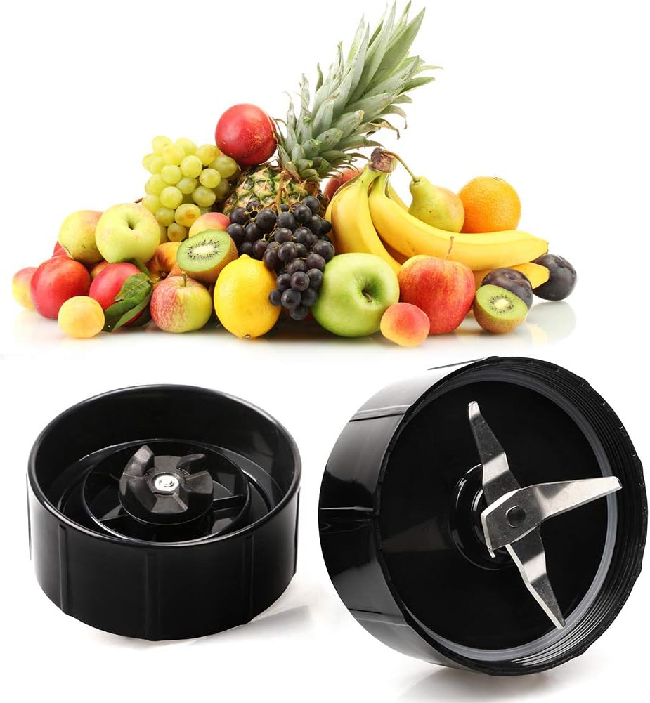 QT 2X Cross Blades - Compatible Replacement for Magic Bullet 250W MB1001 Series - Includes Gaskets
