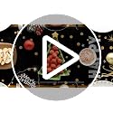 Artoid Mode Cheers Black and Gold Happy New Year Table Runner 13 x 72 Inch Holiday Decor