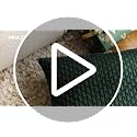 MIULEE Christmas Decorative Throw Pillow Covers 20x20 Dark Green Set of 2, Army Green Textured Cotton Polyester