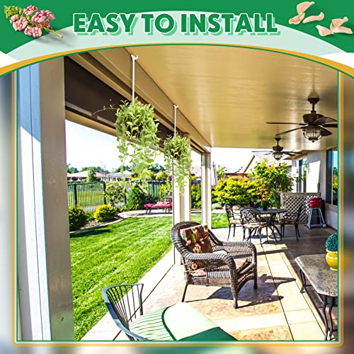 12-Piece Patio String Light Hooks for Solid Insulated Roof Covers