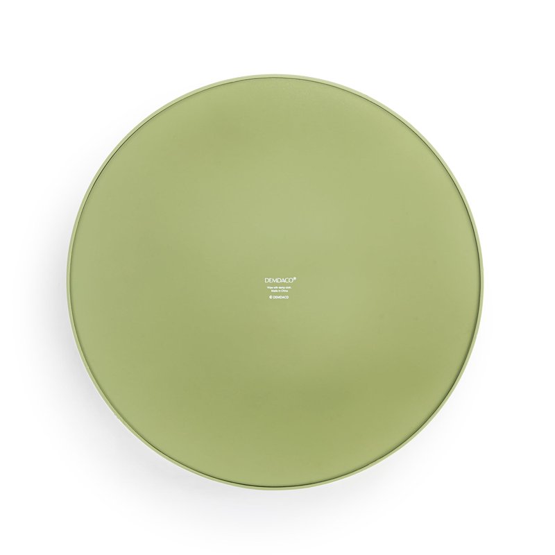 DEMDACO Hummingbird Stopping By - Dean Crouser - 18 Inch Wood Composite Round Serving Tray with Cutout Carry Handles