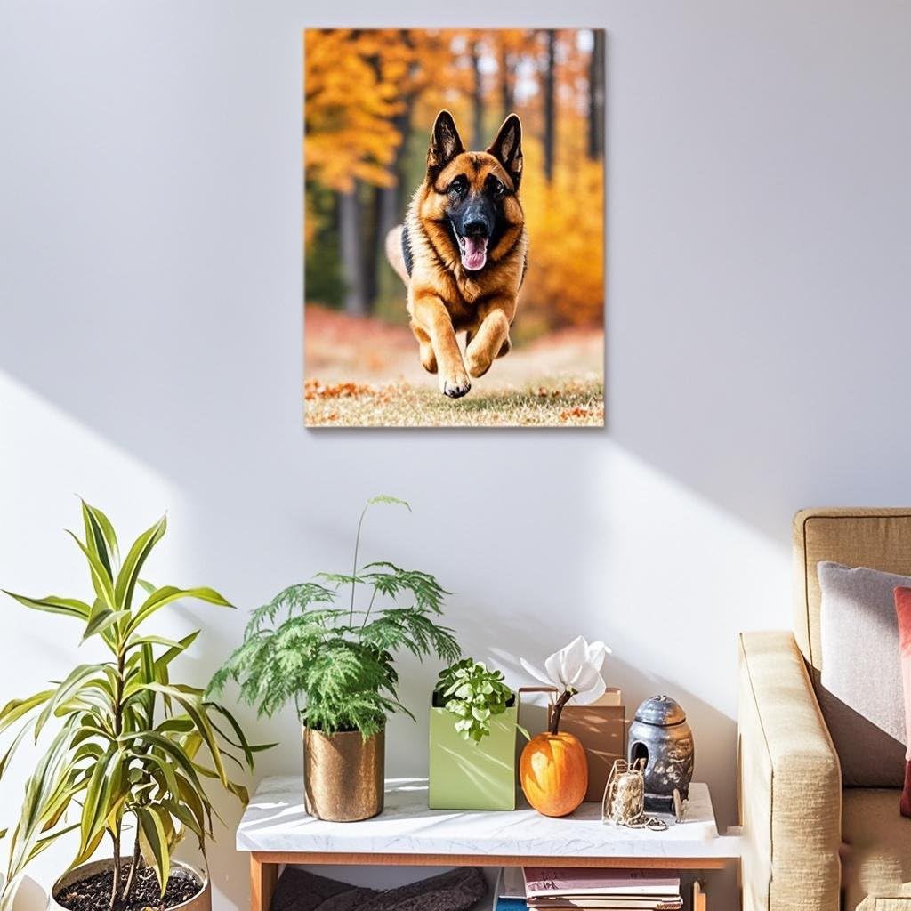 Personalized Canvas Print by [Brand Name] - Custom Photo Wall Art for Bedroom & Living Room (20" W x 24" H)
