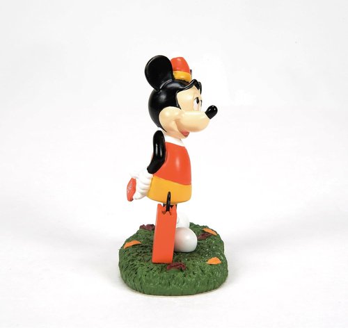 Department 56 Mickey Mouse Buys a Ticket Figurine - 3 Inch Halloween Village Accessory | Multicolor