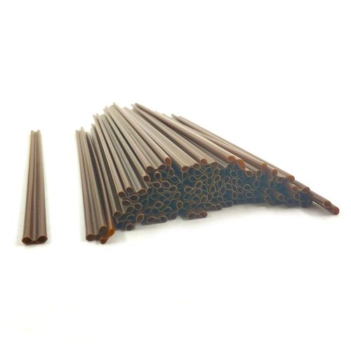 Daycount 500pcs/set Disposable Two-place Sucker Straws Stirrer Coffee Drinking Straws, Plastic Coffee Stiring Stick for Cafe, Restaurant, Home Use 7''